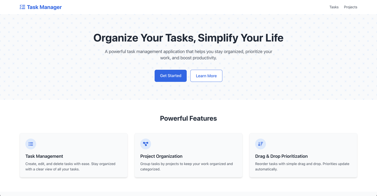 Laravel Task Manager Board