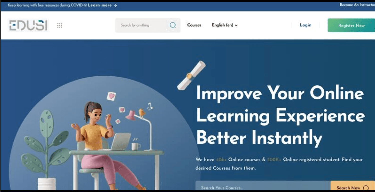 Edusi E-Learning Platform